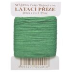 Stopfgarn Stopfwolle Baumwolle Tex 20-2-3 grün 25 m (7744)