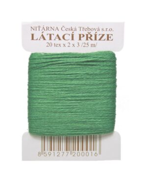 Stopfgarn Stopfwolle Baumwolle Tex 20-2-3 grün 25 m (7744)