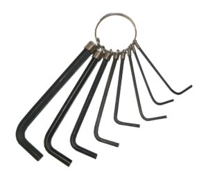 Innensechskantschlüssel-Set Winkelschlüsselsatz 8-teilig 1,5 bis 6,0 mm (0379)