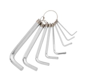 Innensechskantschlüssel-Set Winkelschlüsselsatz 8-teilig 1,5 bis 6,0 mm (0380)