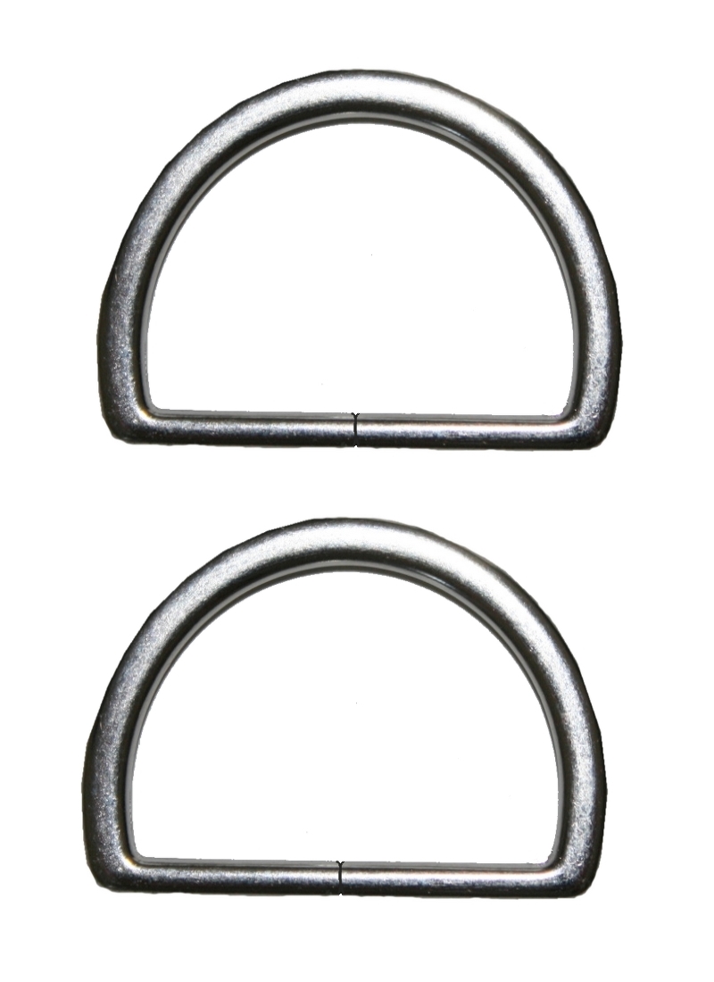 metallring-d-ring-33-mm-silber-2-stuck-0089 Metallring D-Ring 33 mm silber 2 Stück (0089)