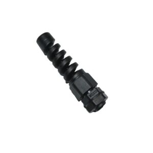 Zugentlastung Kabelduchführung Knickschutz 3-6mm schwarz (0315)
