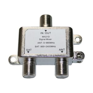 2-Wege-Splitter Sat-Verteiler MX21D 5-2400 Mhz (0023)
