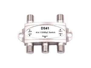 DiSEqC-Schalter DS41 4xIN-1xOUT 900-2400MHz (0035)