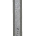 Bit Sechskant mit Loch Bohrung SH1/8 Chrom-Vanadium 75 mm (0097)