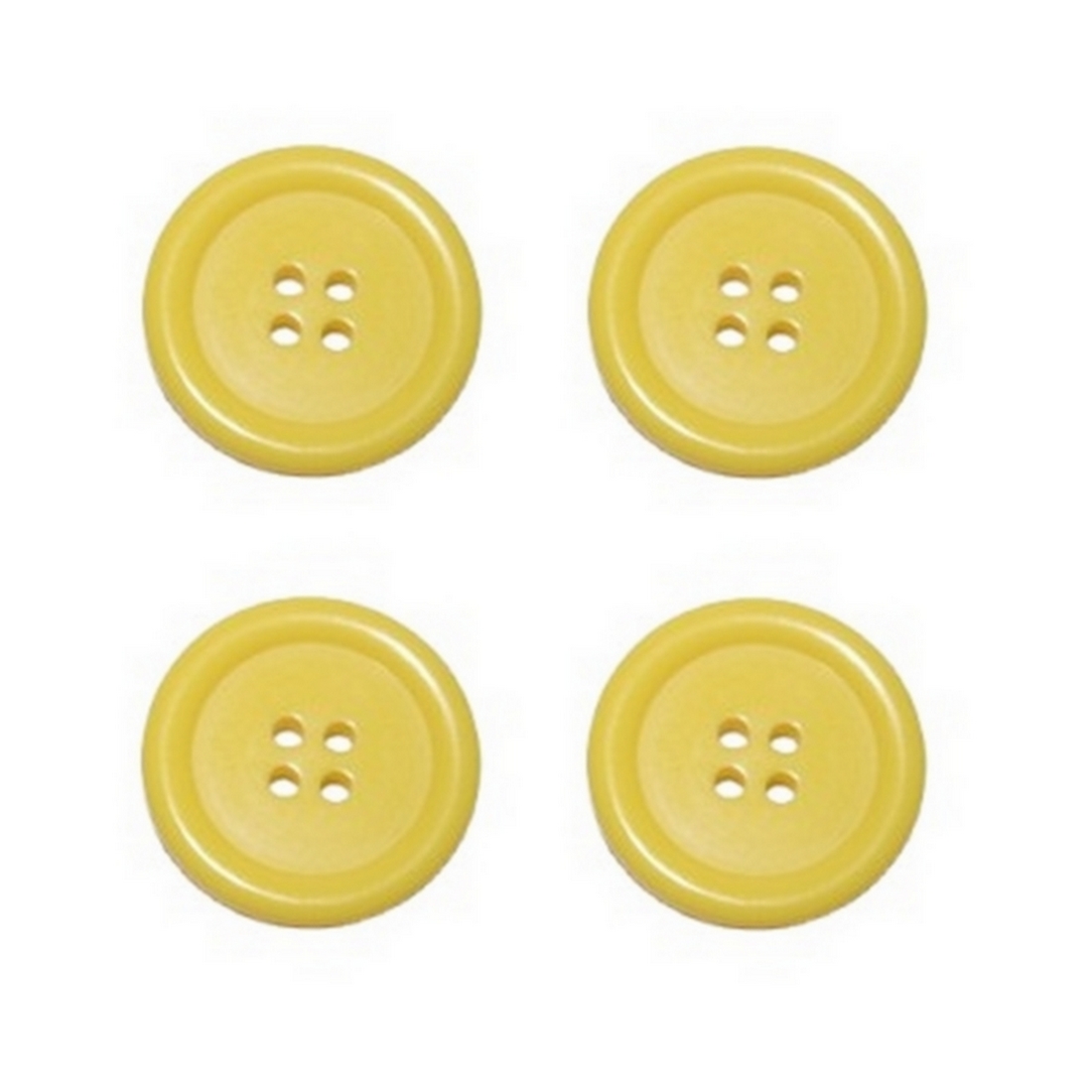 premium-knopf-knopfe-25mm-4-loch-golden-kiwi-gelb-4-stuck-0300 Premium Knopf Knöpfe 25mm 4 loch Golden Kiwi Gelb 4 Stück (0300)