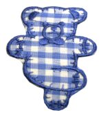 Aufnäher Bügelbild Aufbügler Bär Fußballer 50x70mm (1000)