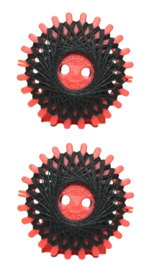 Sternzwirn Polyester 20/3 20 m schwarz 2 Stück (1001)