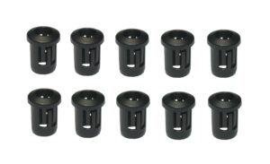 Lampenfassung Lampensockel für 5mm LED 10 Stück (8018)