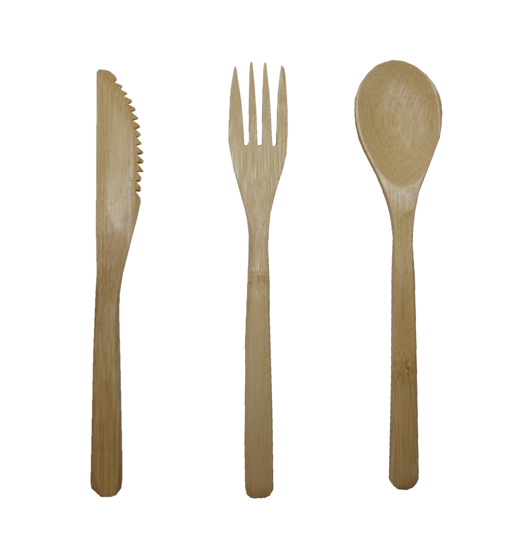 bambus-besteck-messer-gabel-loffel-1-set-natur-9020 Bambus Besteck Messer Gabel Löffel 1-Set Natur (9020)
