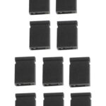 Mini Jumper Brückenstecker 2,54 mm schwarz 10 Stück (0038)