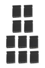 Mini Jumper Brückenstecker 2,54 mm schwarz 10 Stück (0038)