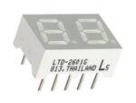 LED-Anzeige 7-Segment-Anzeige LTD-2601G 2Digit grün (0024)