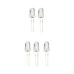 LED Leuchtdiode 5 mm orange 2000mcd 5 Stück (0026)