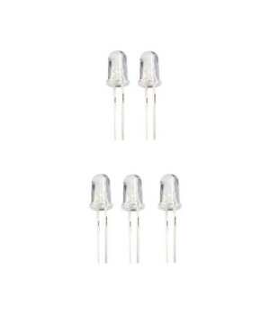 LED Leuchtdiode 5 mm orange 2000mcd 5 Stück (0026)