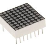 8x8 Mini Dot Matrix LED 788BS 20x20mm rot (0027)