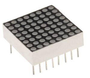 8x8 Mini Dot Matrix LED 788BS 20x20mm rot (0027)