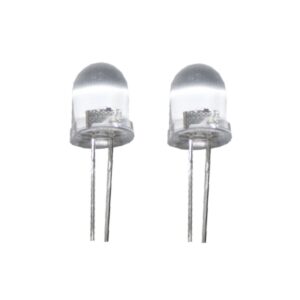 Wechsel LED 8mm RGB langsamer wechsel Multicolor 2 Stück (0031)