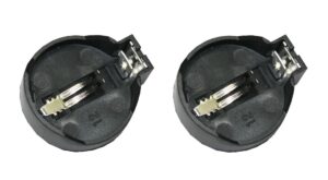 CR2032 Batteriehalter Knopfzellen Sockel 2 Stück (0067)