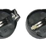 CR2025 Batteriehalter Knopfzellen Sockel 2 Stück (0073)