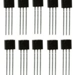 Transistor 2N5551 NPN 160V 0.6A TO92 10 Stück (0020)