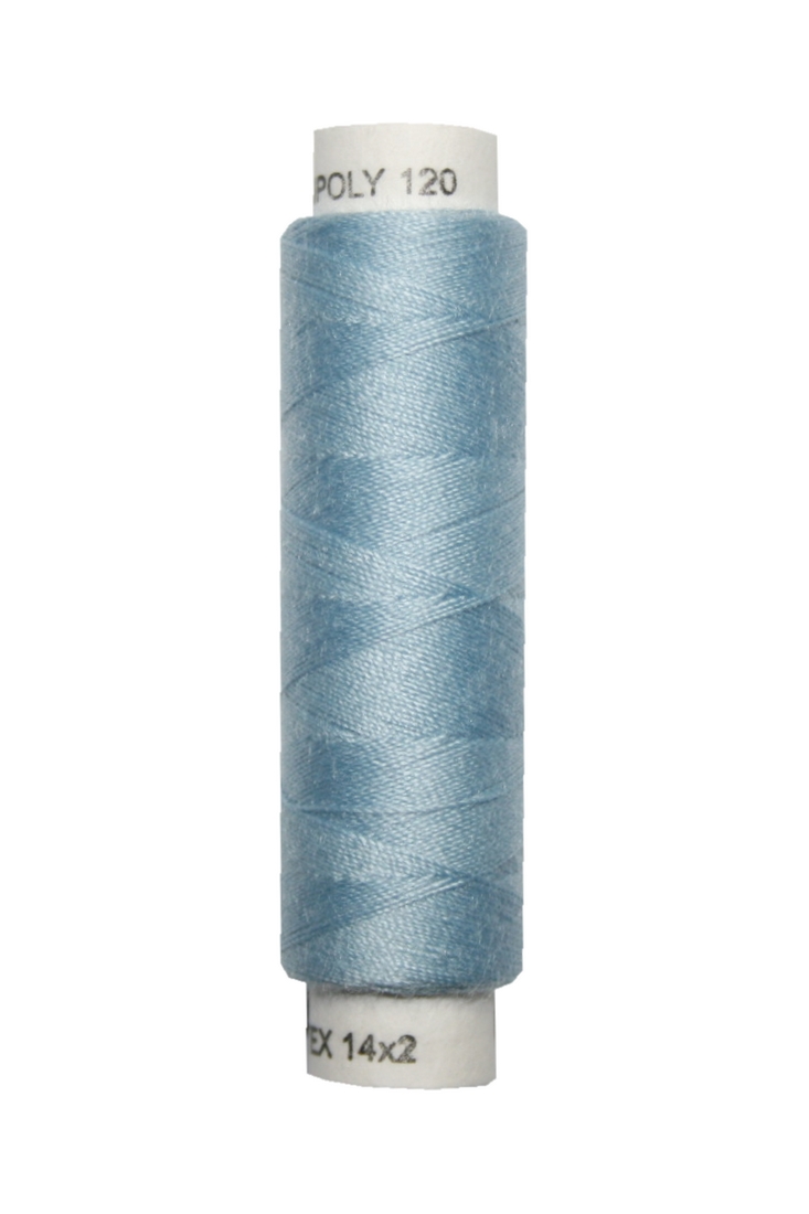 nahmaschinen-nahgarn-100-m-polyester-unipoly-14x2-hellblau-0583 Nähmaschinen Nähgarn 100 m Polyester UNIPOLY 14x2 hellblau (0583)