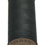 Nähmaschinen Nähgarn Polyester 40/2 grau anthrazit 200 m (1012)