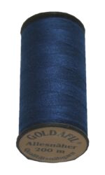 Nähmaschinen Nähgarn Polyester 40/2 dunkelblau 200 m (1027)