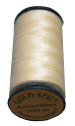 Nähmaschinen Nähgarn Polyester 40/2 hellbeige 200 m (1033)