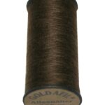 Nähmaschinen Nähgarn Polyester Ne 40/2 dunkelbraun 200 m (1042)