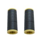 Nähmaschinen Nähgarn 200 m 2 x 100 m Polyester 40/2 grau (0013)