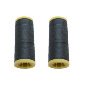 Nähmaschinen Nähgarn 200 m 2 x 100 m Polyester 40/2 grau (0013)