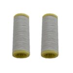 Nähmaschinen Nähgarn 200 m 2 x 100 m Polyester 40/2 grau (0015)