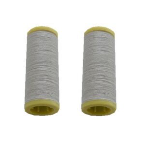 Nähmaschinen Nähgarn 200 m 2 x 100 m Polyester 40/2 grau (0015)