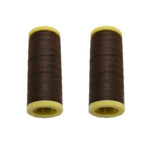 Nähmaschinen Nähgarn 200 m 2 x 100 m Polyester 40/2 braun (0018)