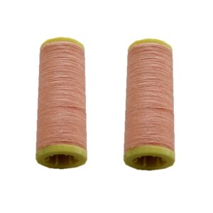 Nähmaschinen Nähgarn 200 m 2 x 100 m Polyester 40/2 apriko haut (0027)