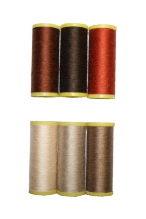 Nähmaschinen Nähgarn 6 Rollen je 100 m Polyester 40/2 (0038)
