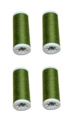 Nähmaschinen Nähgarn 400 m 4 x 100 m Polyester 40/2 oliv (1049)