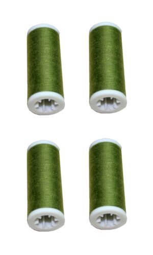 Nähmaschinen Nähgarn 400 m 4 x 100 m Polyester 40/2 oliv (1049)