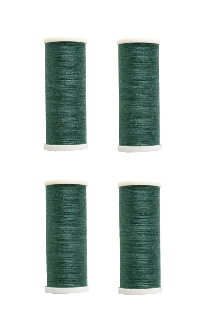 nahmaschinen-nahgarn-400-m-4-x-100-m-polyester-40-2-grun-1055 Nähmaschinen Nähgarn 400 m 4 x 100 m Polyester 40/2 grün (1055)