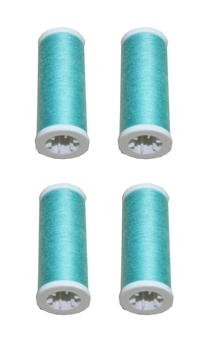 nahmaschinen-nahgarn-400-m-4-x-100-m-polyester-40-2-turkis-mint-1058 Nähmaschinen Nähgarn 400 m 4 x 100 m Polyester 40/2 türkis mint (1058)
