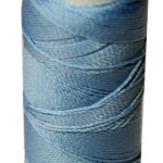 Sattlergarn Zwirn 14x2x3 Polyester 50 m hellblau Ø 0,3mm (0010)