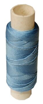 Sattlergarn Zwirn 14x2x3 Polyester 50 m hellblau Ø 0,3mm (0010)
