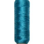 Sattlergarn Zwirn 14x2x3 Polyester 50 m türkis Ø 0,3mm (0016)