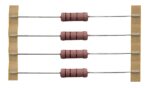 Metalloxid Widerstand Metalloxidschicht 100 Ohm 5 W 5% 4 Stück (20004)