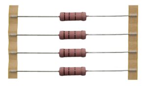 Metalloxid Widerstand Metalloxidschicht 100 Ohm 5 W 5% 4 Stück (20004)