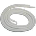 Schuhband Schnürsenkel 1 Paar Polyester 90cm flach weiß (10031)
