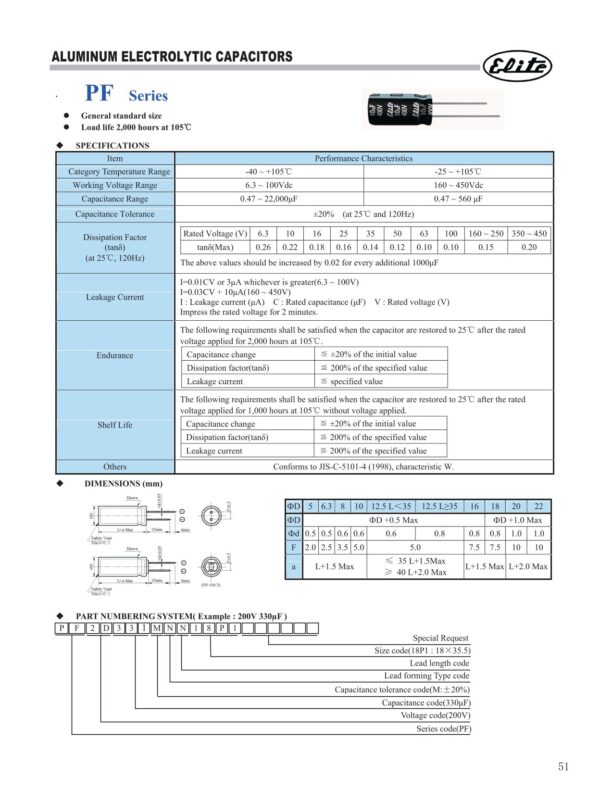 Elko Elektrolytkondensator Kondensator 330uF 35V 105°C 2 Stück (0069)