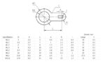 Lötöse verzinnt gerade 2,2x10mm 10 Stück (0021)