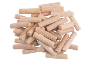 Holzdübel Riffeldübel Holzverbinder 5x30mm 200 Stück (0035)